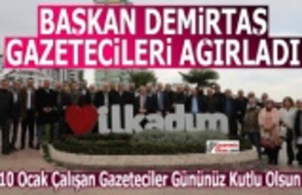 Başkan Demirtaş 10 Ocak Çalışan Gazeteciler Gününü Kutladı