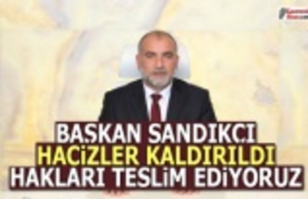 Başkan Sandıkçı: Kısa sürede Belediye’yi borç yükünden kurtardık