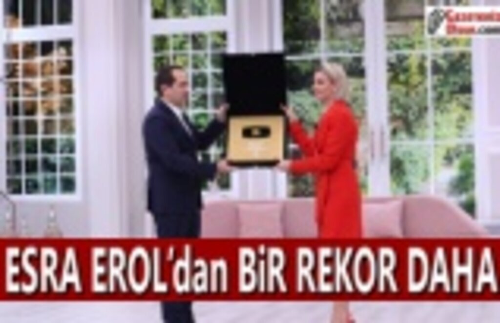 Esra Erol’dan bir rekor daha!