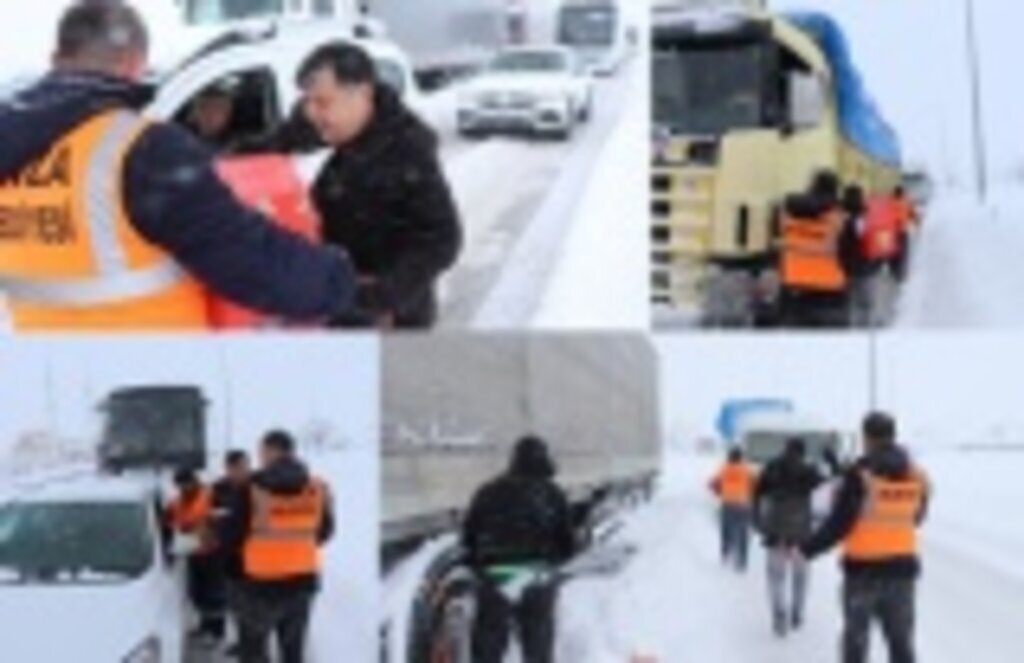 Havza Belediyesi'nden sürücülere kumanya