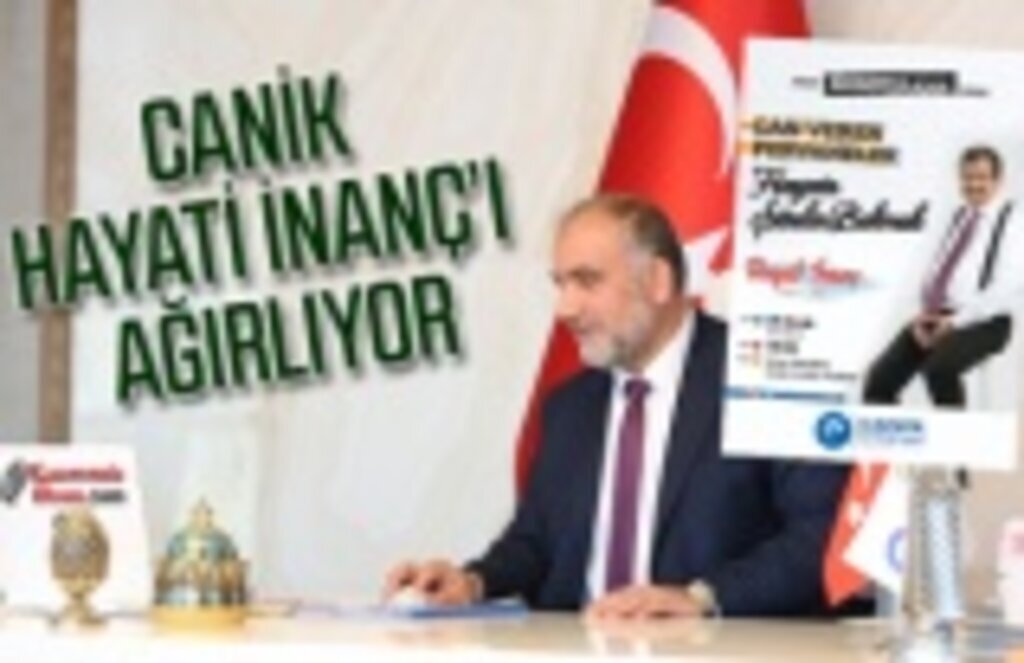 Hayati İnanç konferans vermek üzere Canik’e geliyor