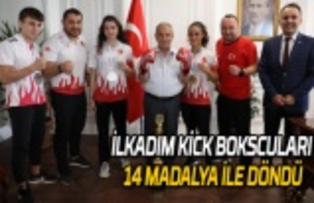 İlkadım Kick Bokscuları 14 madalya ile döndü