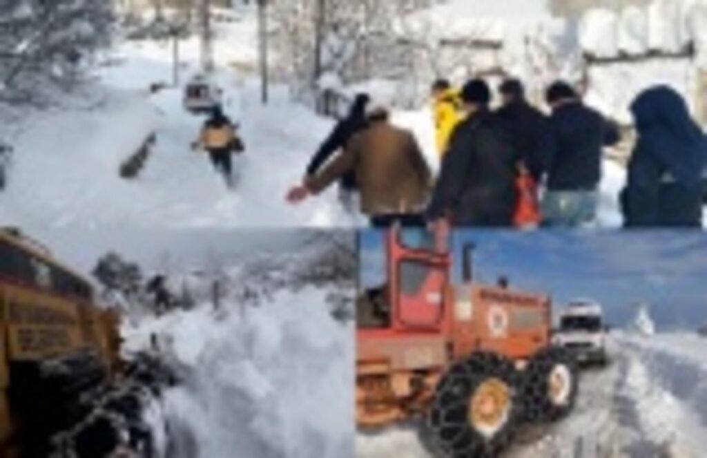 Kardan kapanan 288 mahalle yolu ulaşıma açıldı - Samsun Haber