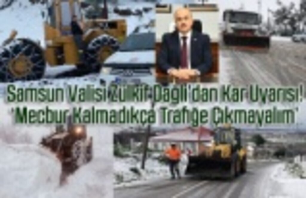 Mecbur Kalmadıkça Trafiğe Çıkmayın uyarısı