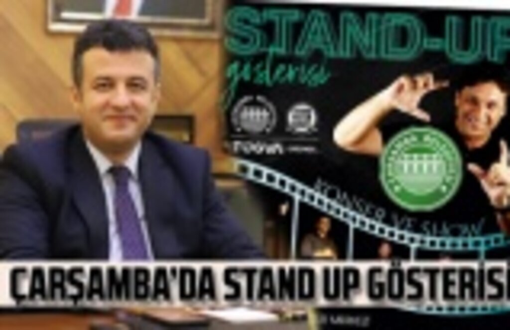 Recep Demirkaynak Çarşamba'da stand up gösteresi yapacak