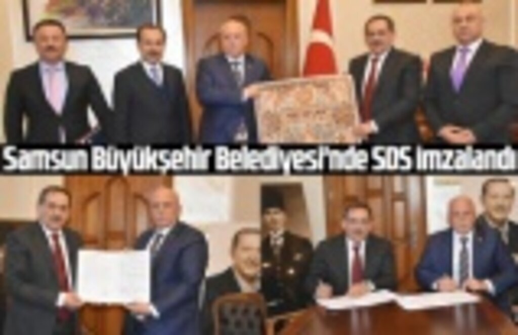 Samsun Büyükşehir Belediyesi'nde Sosyal Denge Sözleşmesi