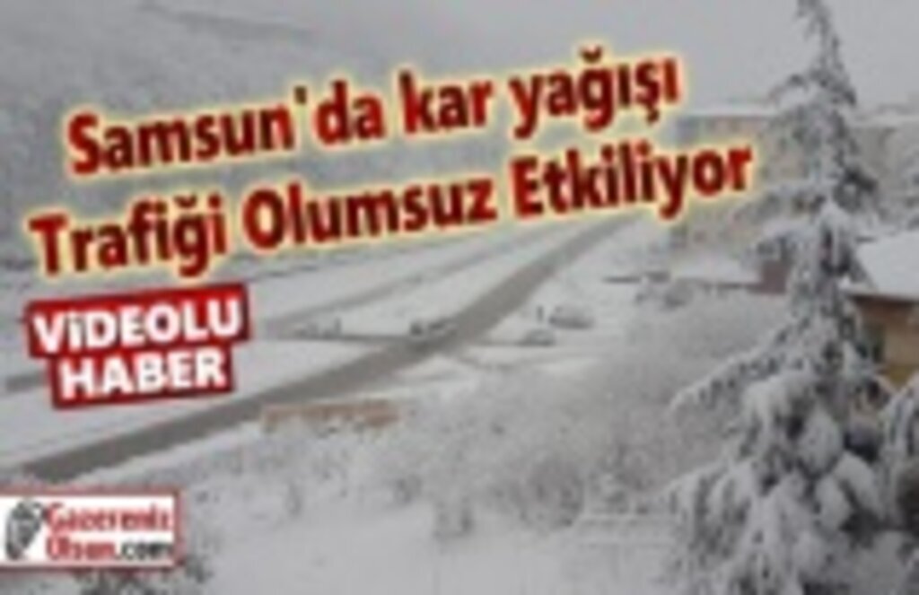 Samsun'da Yoğun Kar Buzlanma ve Don Uyarısı