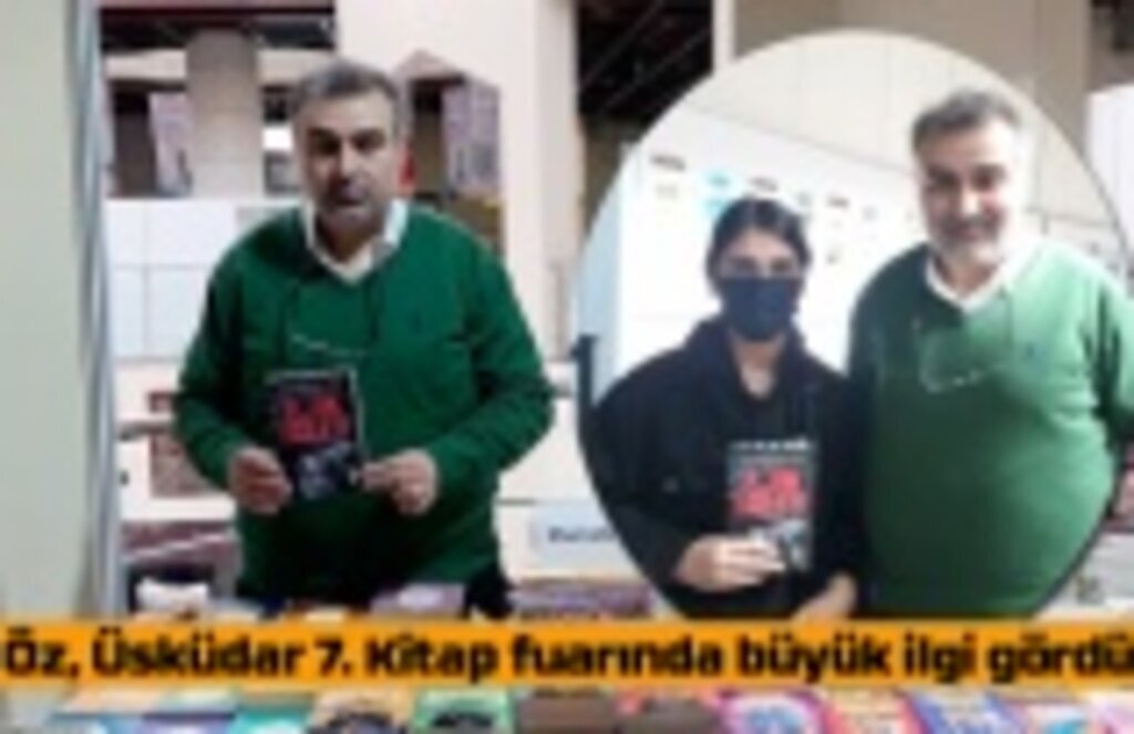 Adnan Öz Üsküdar Kitap Fuarı'nda