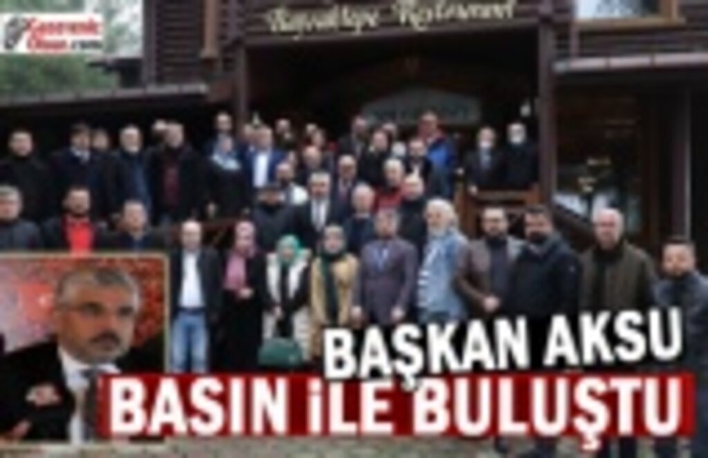 Başkan Aksu'dan Açıklamalar