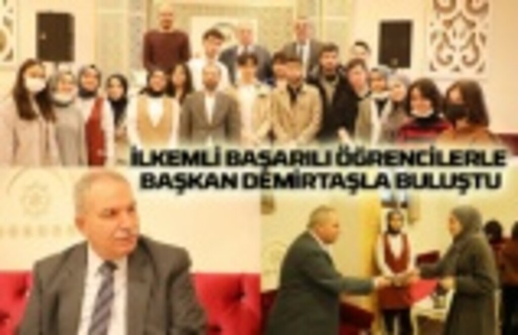 Başkan Demirtaş İLKEM'li öğrencilerle buluştu