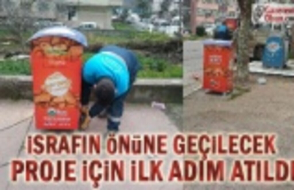 Başkan Demirtaş: İsrafın Önüne Geçilecek Projenin İlk adımı Atıldı