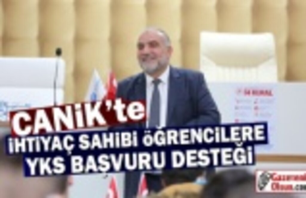 Canik Belediyesi'nden İhtiyaç Sahibi Öğrencilere YKS Desteği