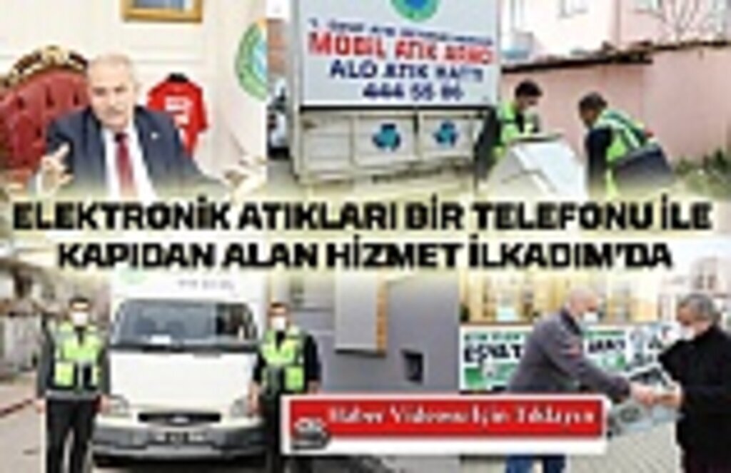 İlkadım Belediyesi'nden Mobil Atık Araç Hizmeti