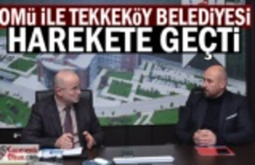 OMÜ ile Tekkeköy Belediyesi Tıbbi Aromatik Bitki Yetiştiriciliği ve Bal Üretimi için Harekete Geçti