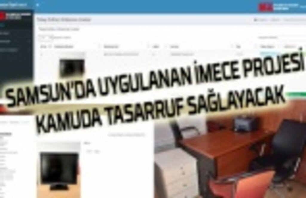 Samsun'da İMECE usulü tasarruf! İMECE Projesi Nedir?