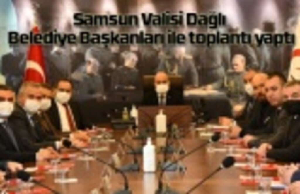 Samsun'da gündemde olan önemli konular bu toplantıda ele alındı