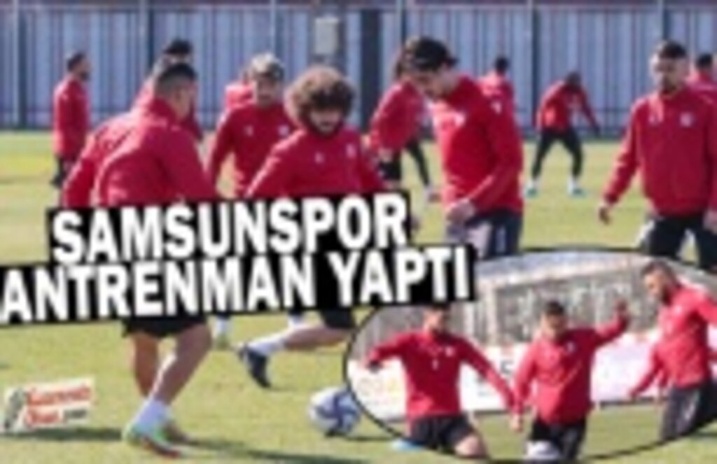 Samsunspor'dan Sıkı Antrenman