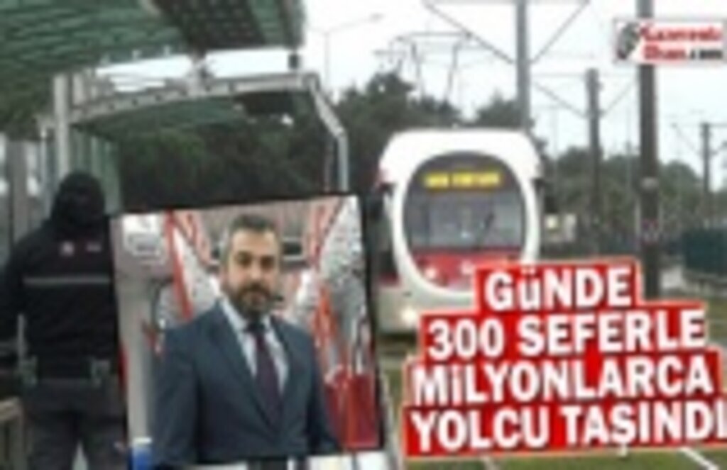 Samulaş günde 300 seferle milyonlarca yolcuyu taşıdı