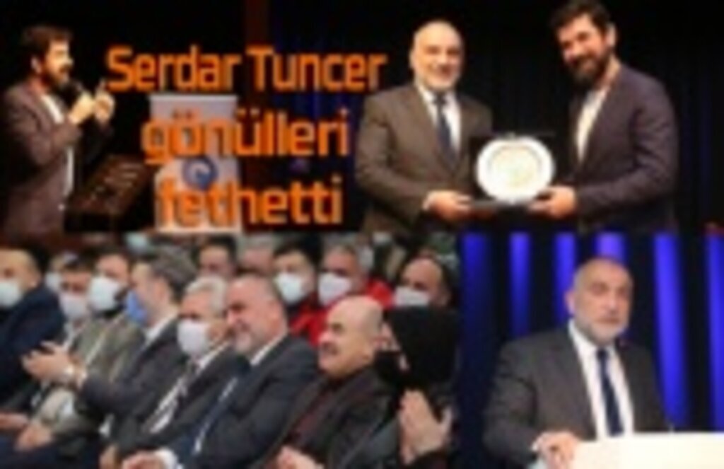Serdar Tuncer Canik'te gönülleri fethetti