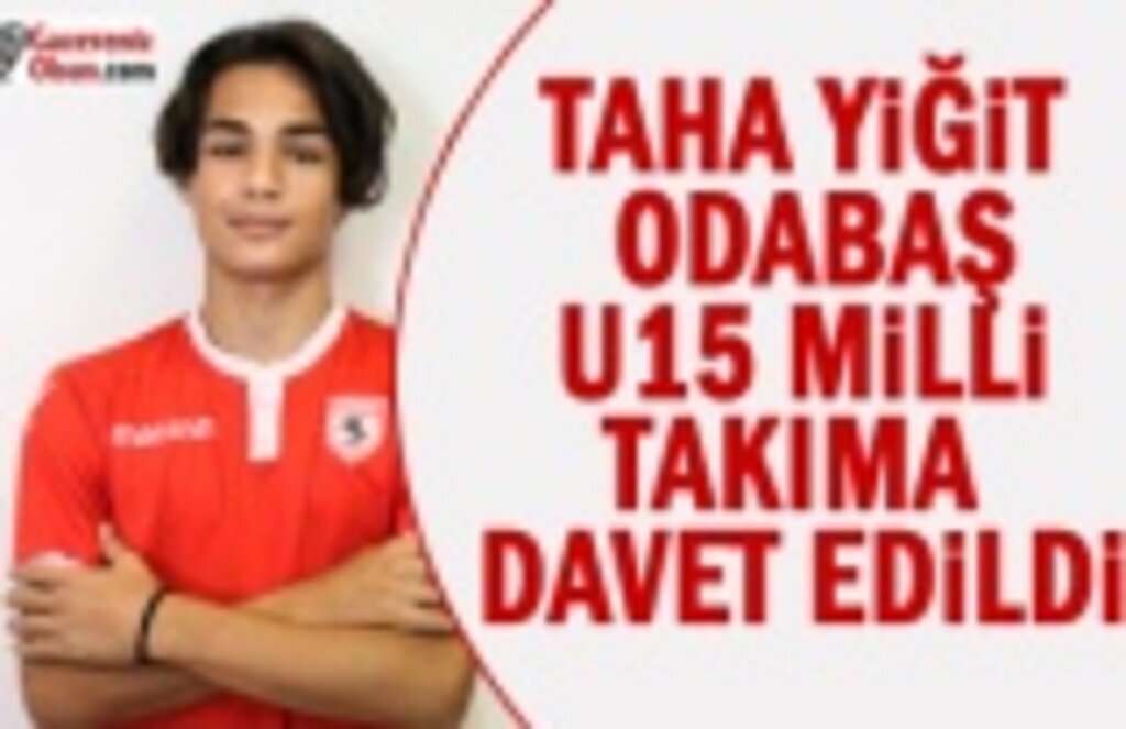 Taha Yiğit Odabaş U15 Milli Takımına Davet Edildi
