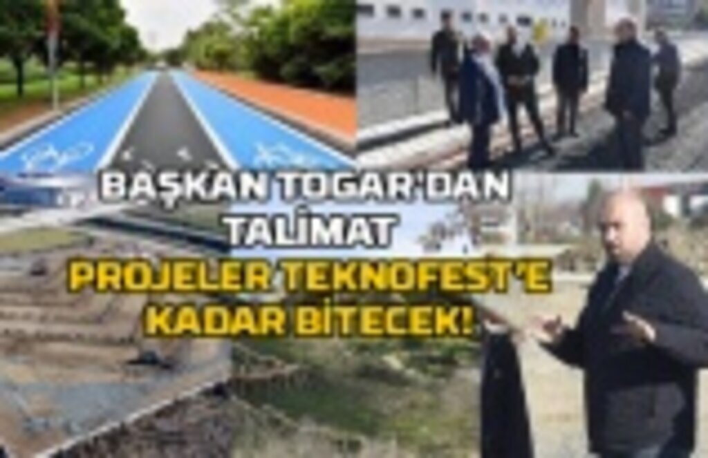 Tekkeköy'deki projeler Teknofest'e kadar tamamlanacak