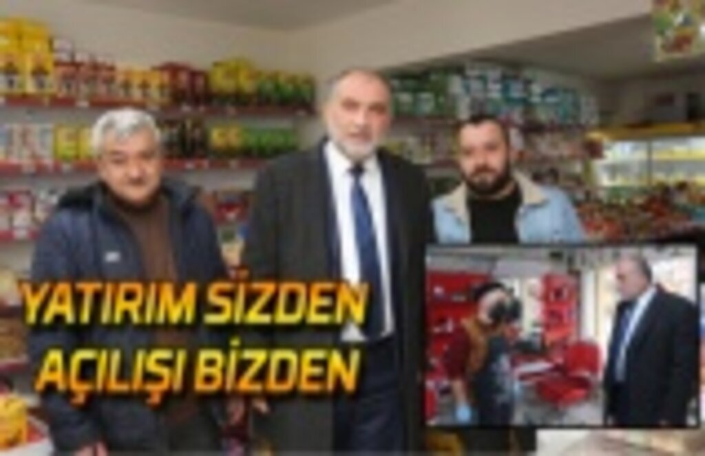 Başkan Sandıkçı: Yatırım sizden açılışı bizden