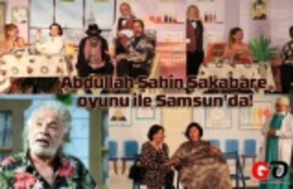 Abdullah Şahin Şakabare oyunu ile Samsun'da! Şakabare oyuncuları