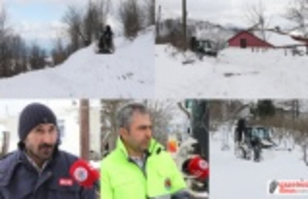 Atakum Belediyesi karla mücadele ediyor! Atakum Kar Haber