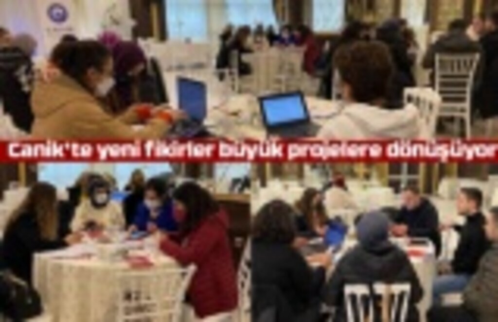 Canik'te yeni fikirler büyük projelere dönüşüyor