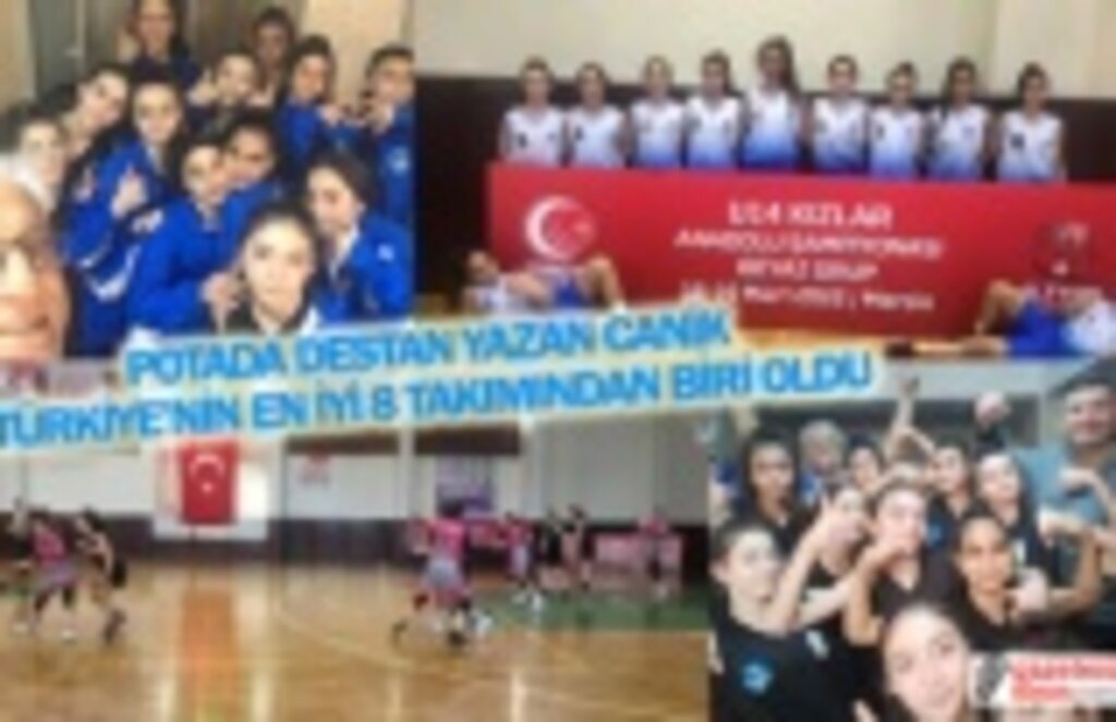 Canik Türkiye'nin en iyi 8 takımından biri oldu!