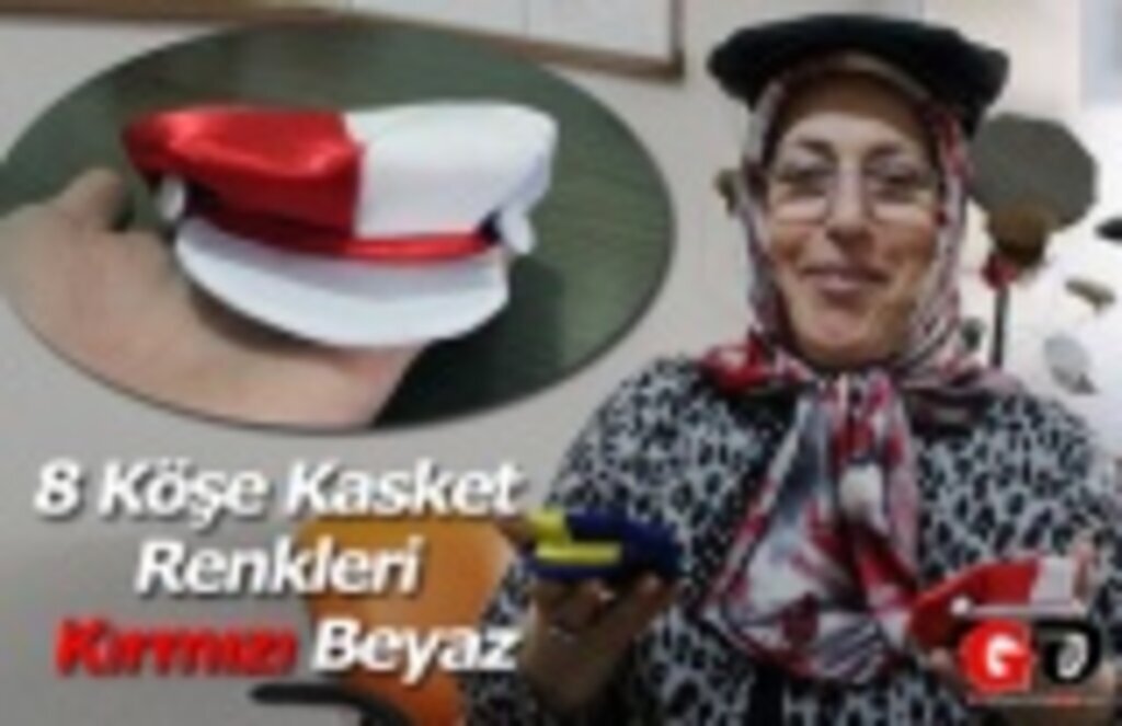 Çarşamba 8 Köşe Kasketler renklendi