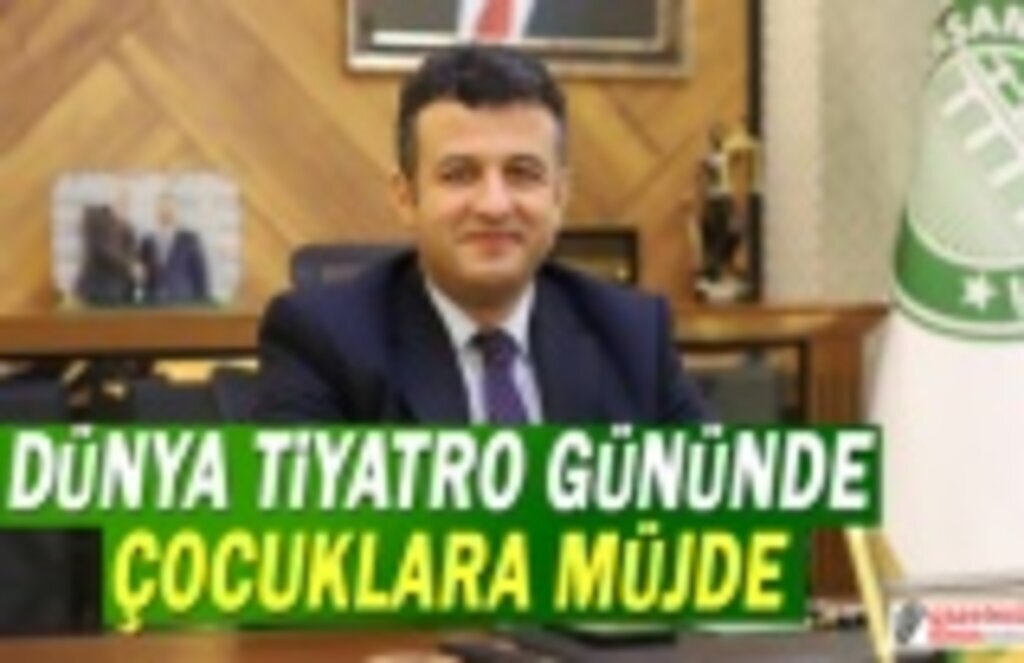 Dünya Tiyatro Günü'nde Çocuklara Müjde