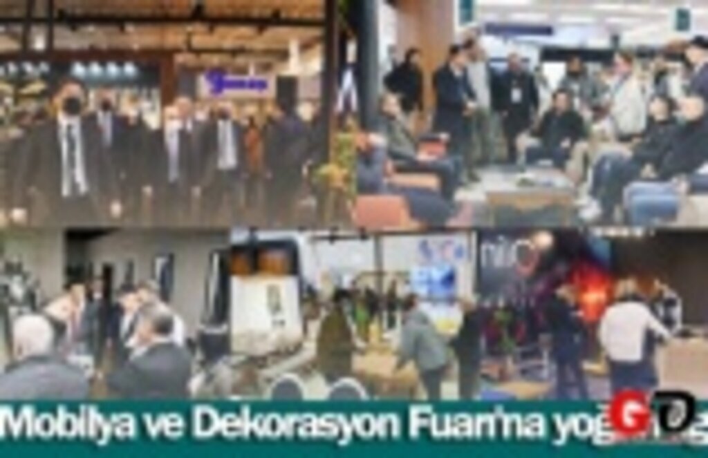 Geniş bir ürün yelpazesi Mobilya ve Dekorasyon Fuarı'nda
