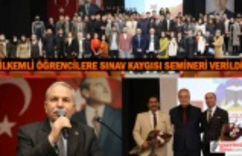 İlkadım Belediyesi'nden sınav kaygısı semineri
