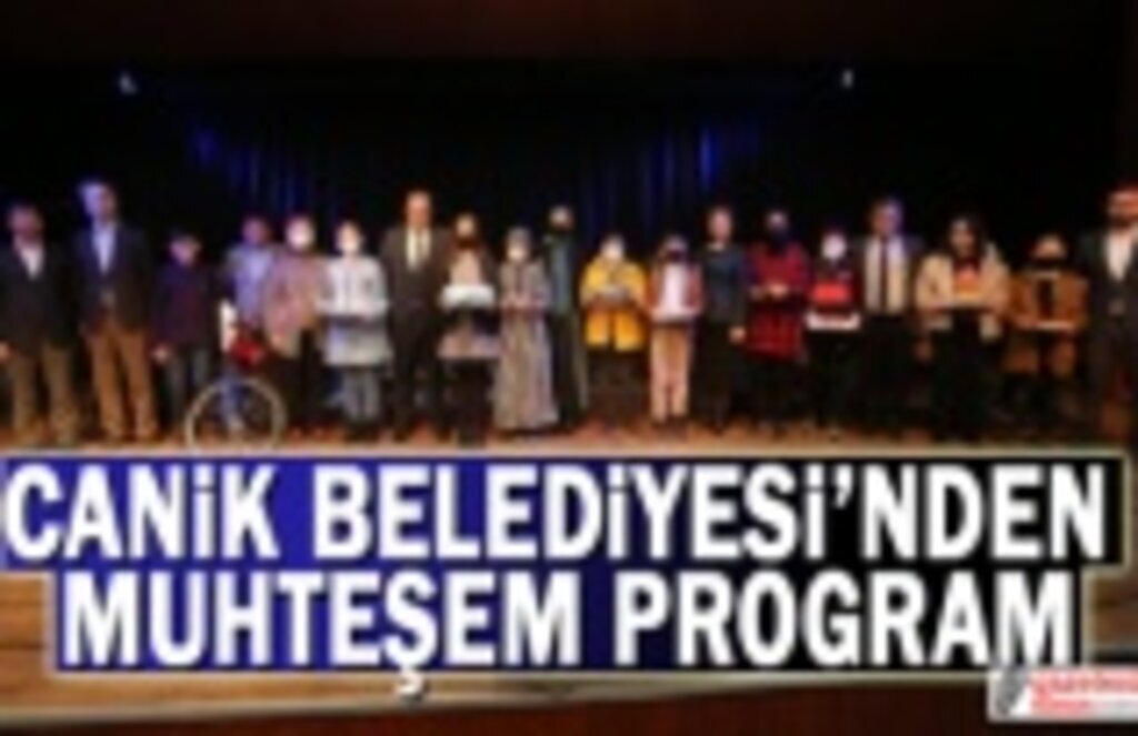 Kudüs'ten Çanakkale'ye Kardeşlik Gecesi, Canik'ten Muhteşem Gece