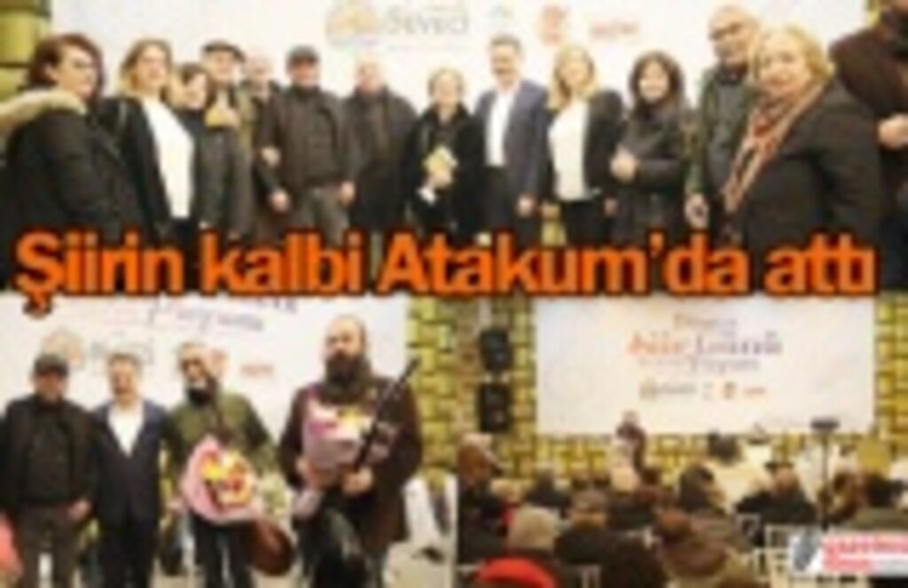 Şiirin kalbi Atakum’da attı! Atakum Haberleri