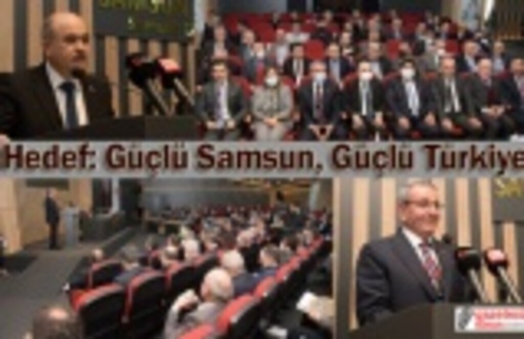 Stratejik Plan açıklandı! Hedef: Güçlü Samsun, Güçlü Türkiye