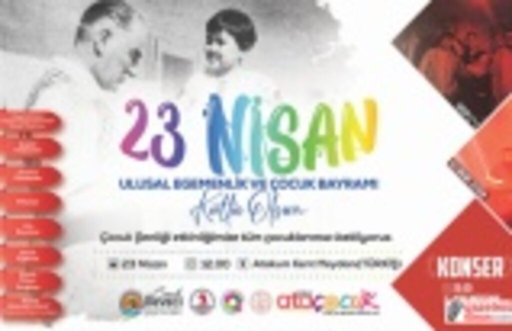 Atakum Belediyesi’nden 23 Nisan’da Çocuk Şenliği