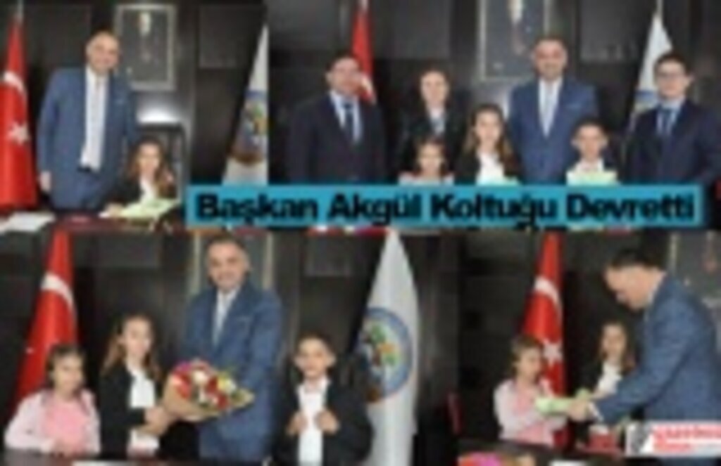 Başkan Akgül Koltuğu Devretti! Sizlere Güveniyoruz