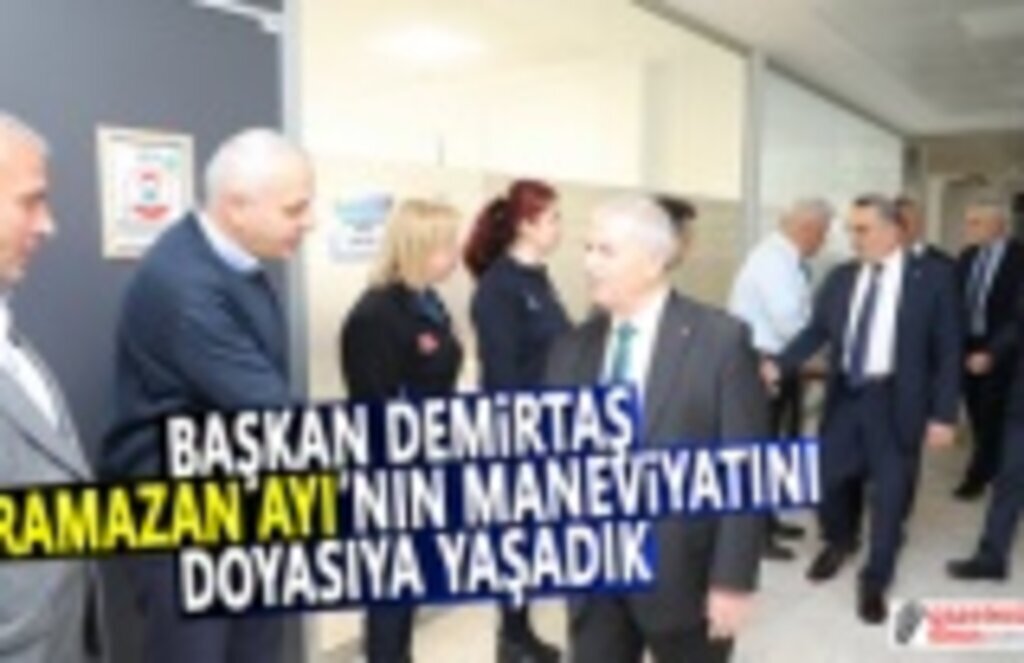 Başkan Demirtaş Çalışan Personelinin Bayramını Kutladı