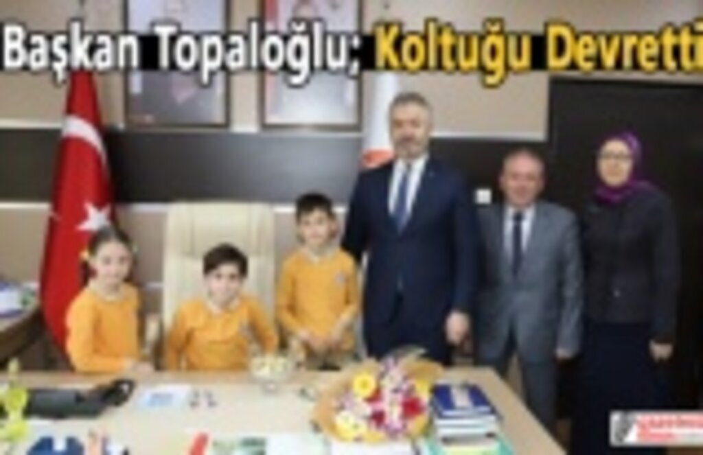 Başkan Topaloğlu Koltuğu Devretti
