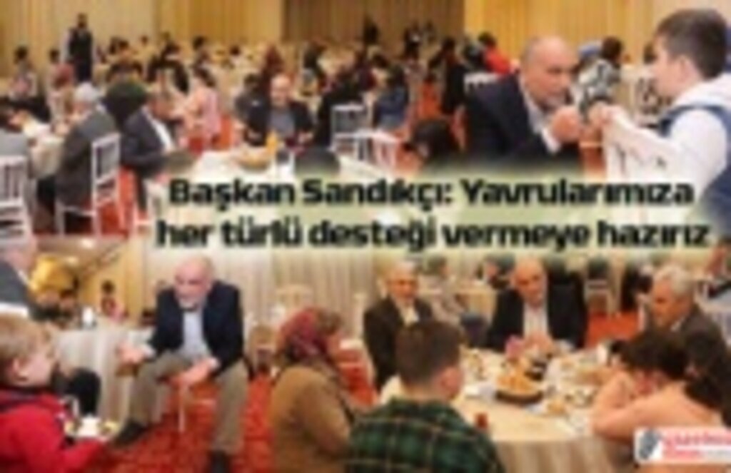 Canik'te Dünya Yetimler Günü İftarı