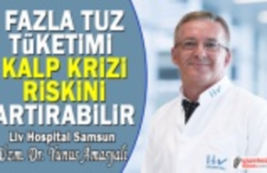 Günde 6 gramdan fazla tuz tüketmek kalp krizi riskini artırabilir