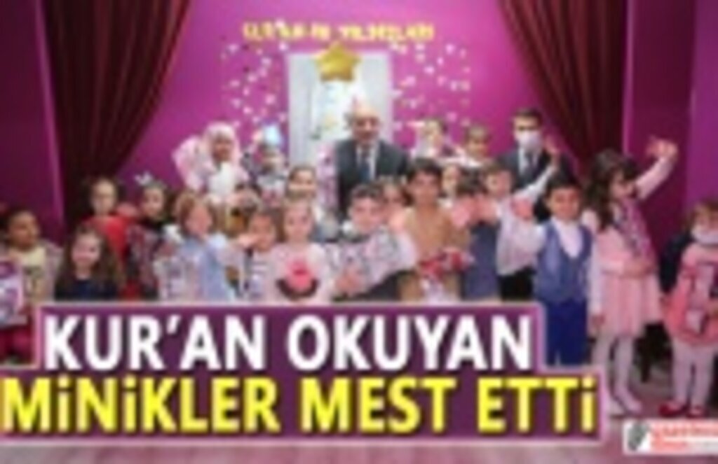 Kur'an Okuyan Minikler Mest Etti