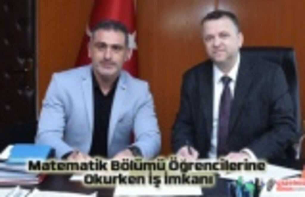 Matematik Bölümü Öğrencilerine Okurken İş İmkanı