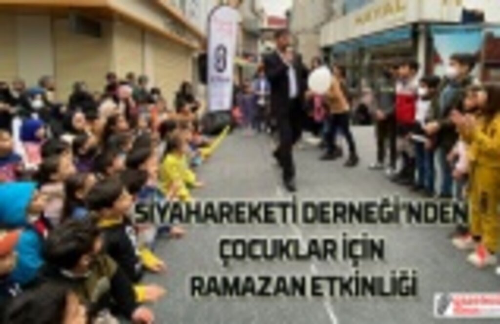 Siyahareketi'nden Çocuklar için Ramazan Etkinliği
