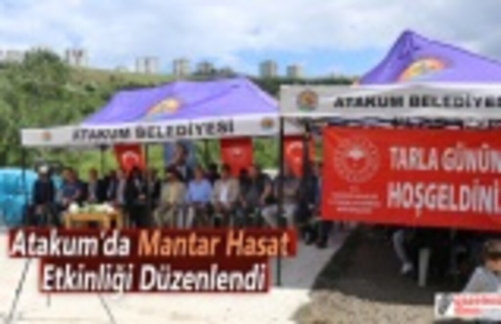 Atakum’da Mantar Hasat Etkinliği Düzenlendi