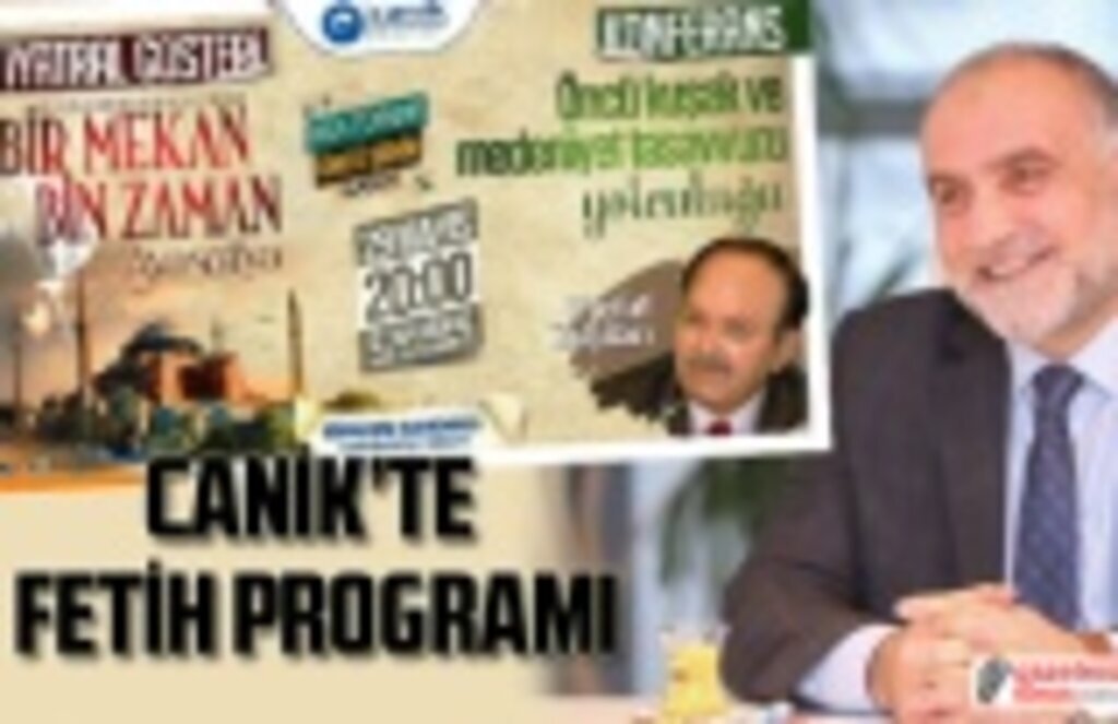 Canik Belediyesi'nden Fetih Programı