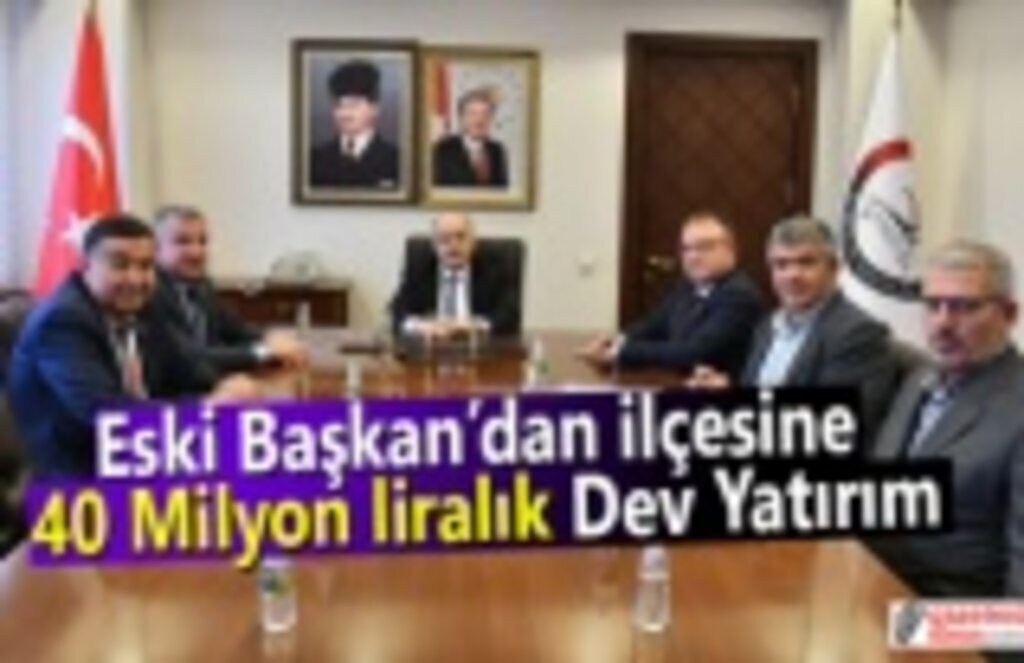 Havza'ya 40 Milyon Liralık Dev Yatırım