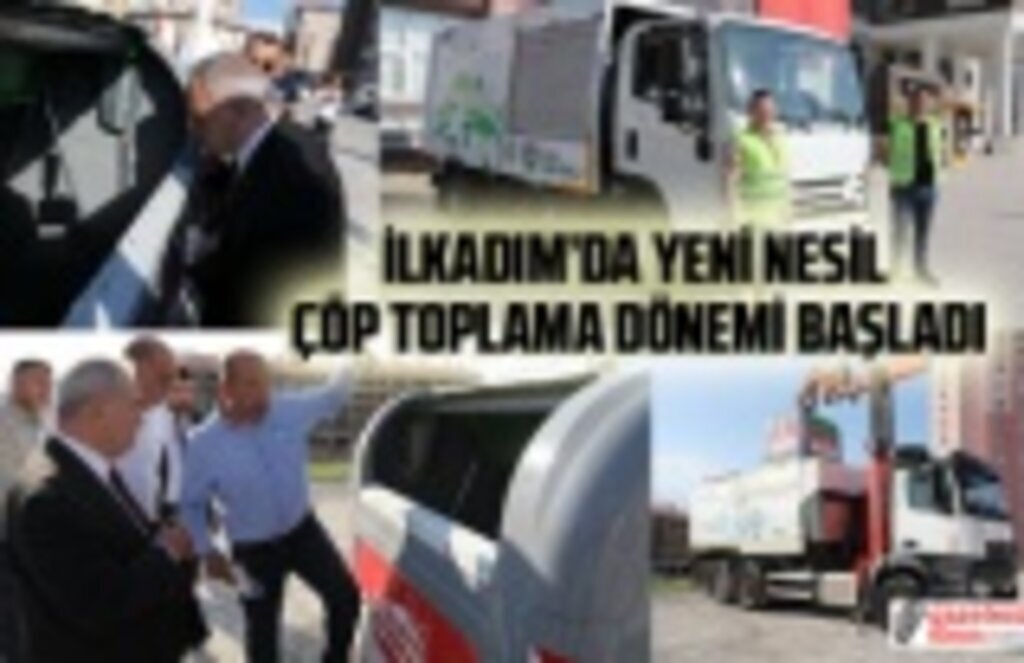 İlkadım Belediyesi temizlik filosuna Çaça ile güç kattı